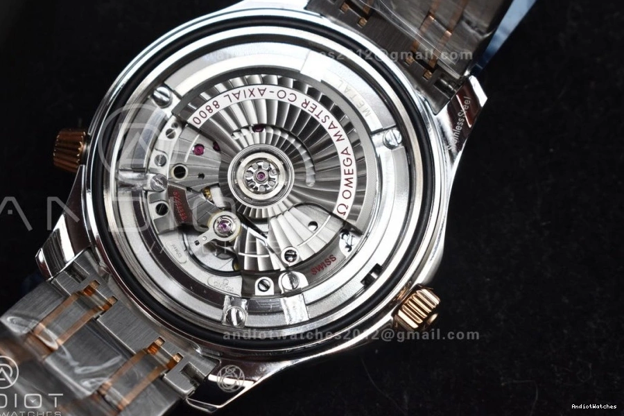 Black Ceramic A SS 300M Edition RG on Seamaster SS Best 1:1 Diver VSF Dial Black TopPick 1084 Bracelet 0117